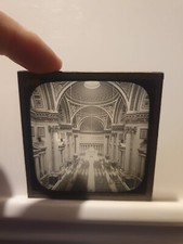 Antique, Glass Lantern Slide, Paris Interior of the Madeleine (GS.7)(26)