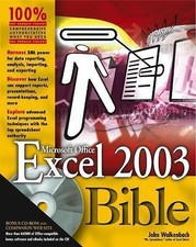 Excel 2003 Bible by Walkenbach, John