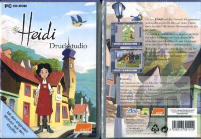 Heidi Druckstudio !! mit den originalen Motiven aus dem Kinofilm !! Neuware !!