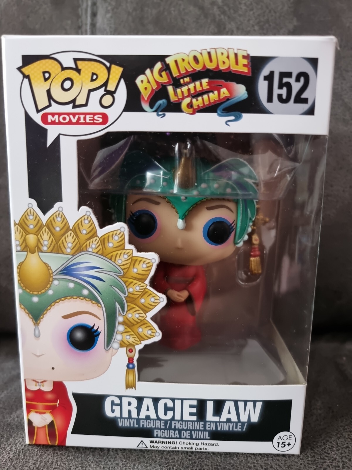 ¡Funko Pop Big Trouble In Little China! Figura De Vinilo Gracie Law De Películas #152