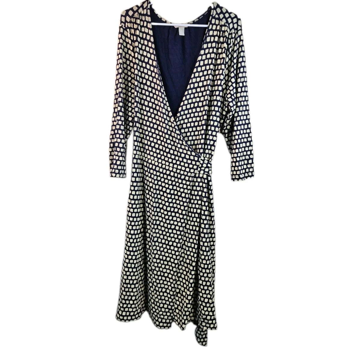 banana republic black and white wrap dress Dresses for Women SIZE:US 6