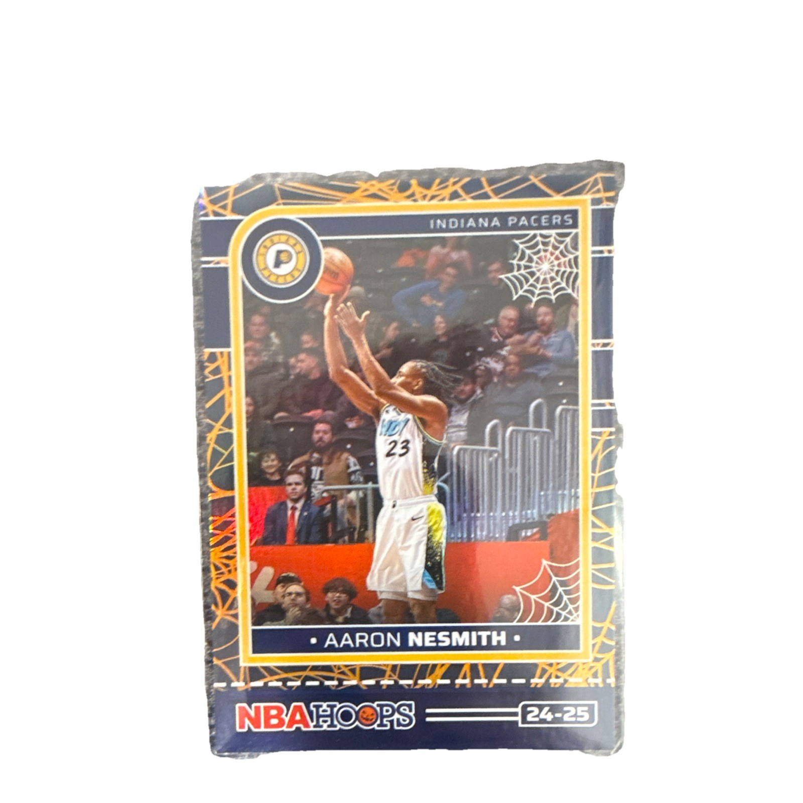 Panini Haunted Hoops 2024-25 Aaron Nesmith Hologram #104 Pacers Card