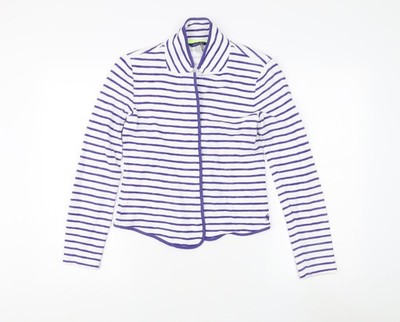 Womens UK Size 6 Regular Joules Multicoloured Cotton Blend Jacket