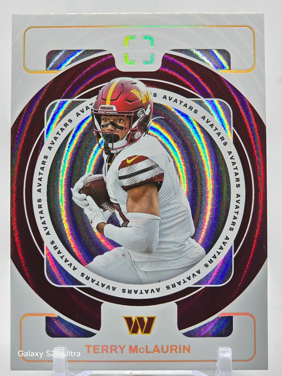 2024 Panini Photogenic Avatars Terry McLaurin #8