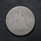 1853-O Seated Liberty Silver Quarter Arrows & Rays Good (bb19429)
