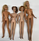 Lot of Vintage Barbie Skipper Malibu Dolls For Parts B-9