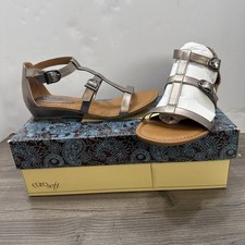 Eurosoft Sofft MCKENNA ANTHRACITE sandals Size 7.5 M