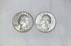 1964 Washington Silver Quarter 25C Business Strike Philadelphia KM#164