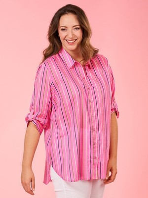 Via Appia Due Damen Bluse 3/4-Arm NEU in großen Größen