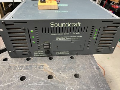 Soundcraft APS 500/A  Power Supply for Parts/Repair