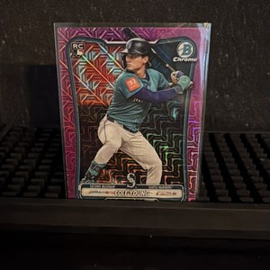 2026 Bowman Chrome - Cole Young - #78 - Rookie Card - Mojo - /299
