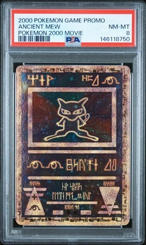 2000 POKEMON GAME MOVIE POKEMON 2000 MOVIE ANCIENT MEW PSA 8