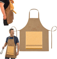 Chef'S Prank Apron for Men, Sneaky Cooking Apron with Hidden Surprise, Funny Gag
