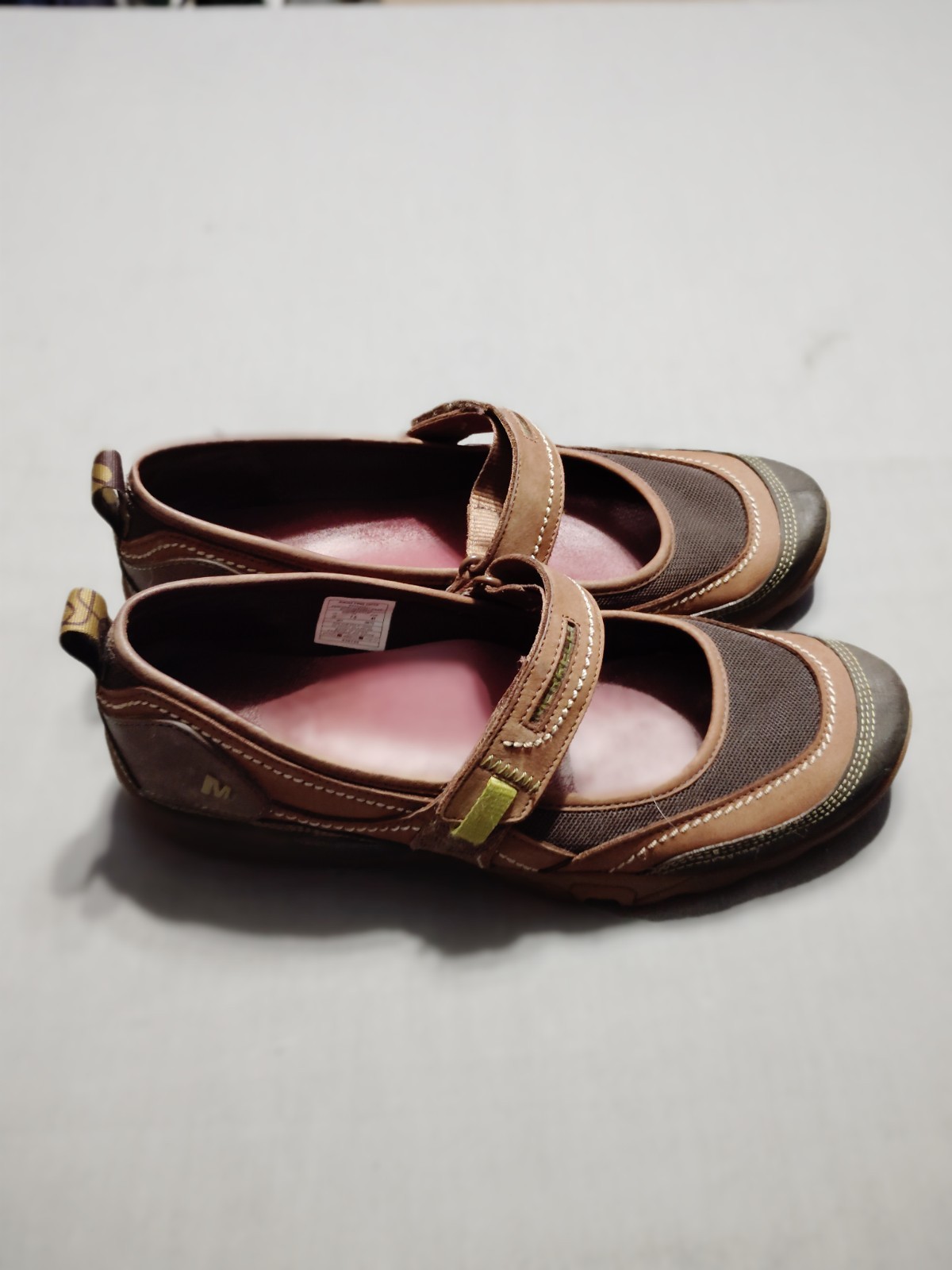 Merrell Women 10 Mimosa Emme Cocoa Mary Jane Trail Hiking Shoes Adjustable Strap image 4