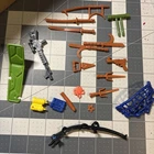Lot Vintage Teenage Mutant Ninja Turtles Assorted Weapon Accessories TMNT