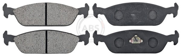 Bremsbelagsatz Scheibenbremse A.B.S. 36684 FüR Daihatsu Charade G100 G102 G101 3-image