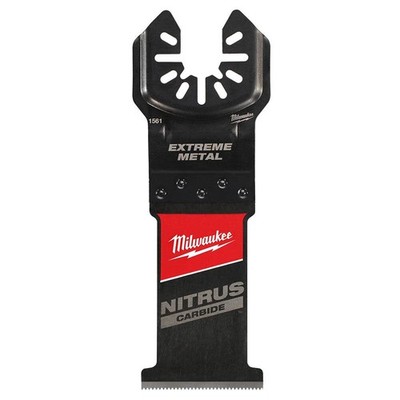 Milwaukee Nitrus Carbide Extreme Metal Universal Fit Open-Lok Multi-Tool Blade