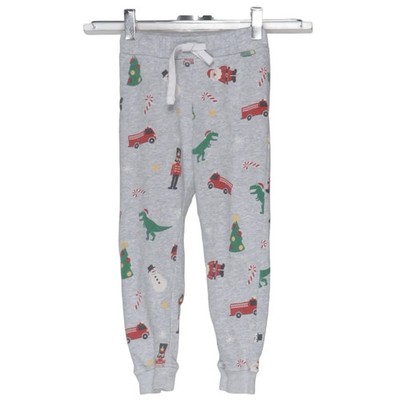 H&M Kids, Jogginghose, Größe: 110, Grau/Mehrfarbig, Baumwolle/Polyester #ChL