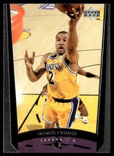 1998-99 Upper Deck Derek Fisher Los Angeles Lakers #77