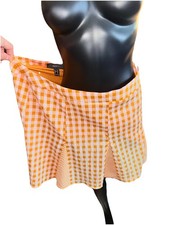 Forever 21+ Plus Size Gingham Swing Skort 1X
