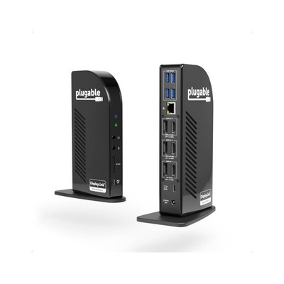 Plugable Technologies USB-C 4K Triple Display Dockingstation (UD-ULTC4K-EU)
