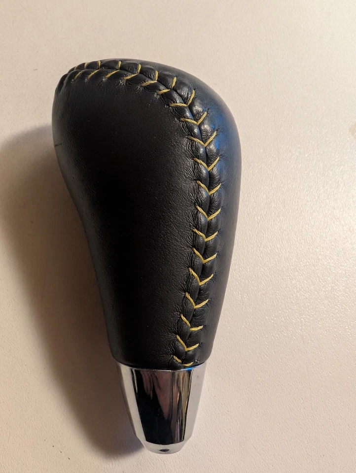 OEM✅2005-2010 CHRYSLER PACIFICA 300 DODGE CHARGER LEATHER Shifter Shift Knob Foto 4 de 4