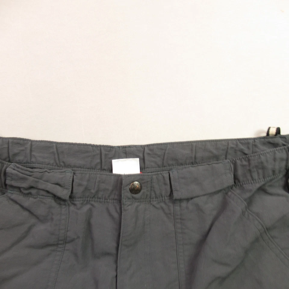 North Face Shorts Mens Large Cargo Casual Pockets Hiking Outdoors Gray - Image 2 of 4