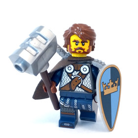 LEGO Castle Kings Crown Knight Minifigure 10193 Quarters 7097 Armor 7041 BAM