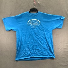 VINTAGE Kentucky Derby Shirt Mens Extra Large Blue 127th Churchill Downs 2001