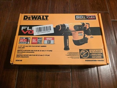 DeWalt, 60V MAX, 1-1/4 in., Brushless, Cordless, SDS, PLUS, Rotary, Hammer, Tool