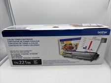 Brother TN221BK Black Toner Cartridge new in box