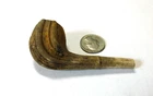 VICTORIAN FANCY PIPE BOWL WITH SOME STEM- 1860'S