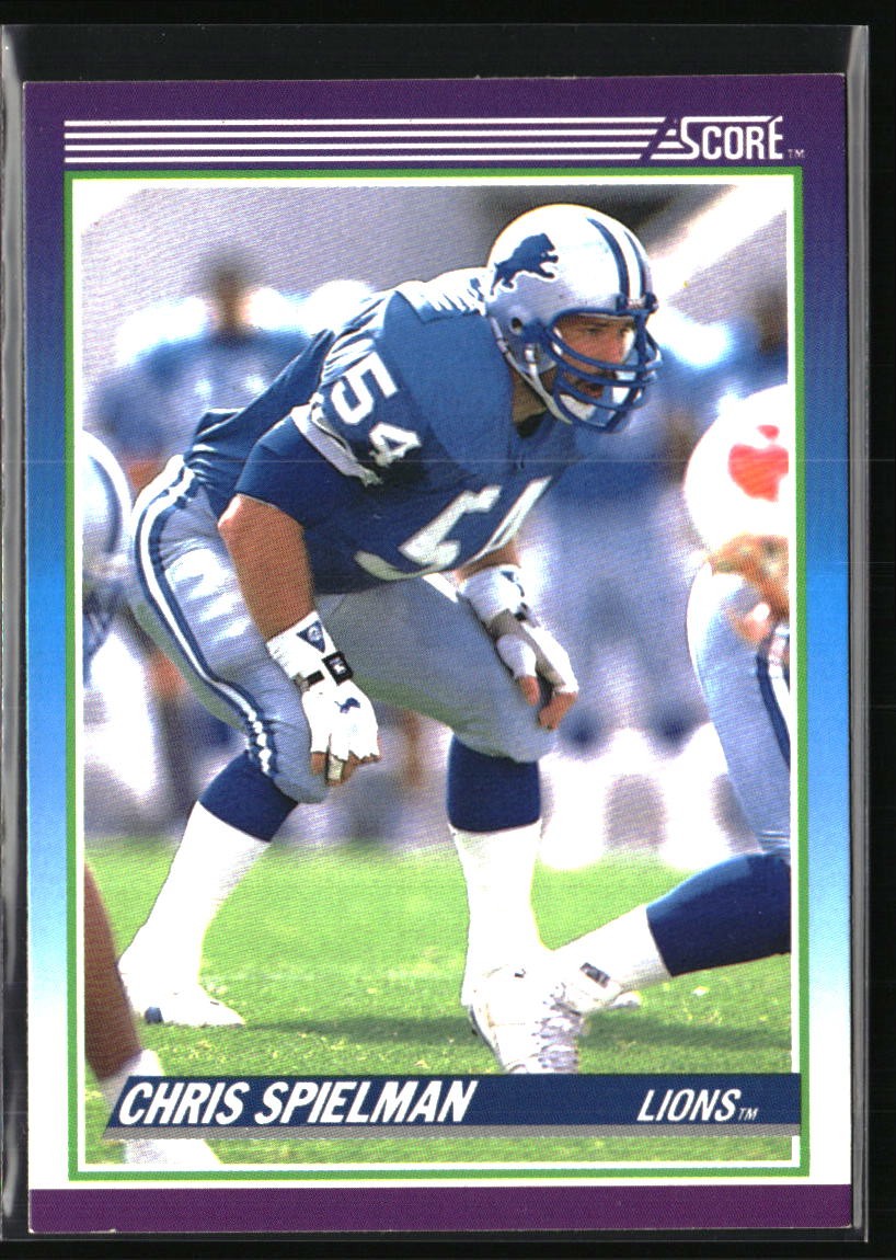 1990 Score 100 Hottest #17 Chris Spielman