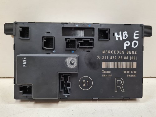Mercedes-Benz E W211 2009 Vorne rechts Türsteuergerät 2118702285 VLU7608