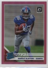 2019 Panini Donruss Optic Rated Rookie Pink Prizm Darius Slayton #188 1e7w