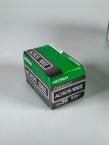 Fujifilm Neopan 100 Acros II Black and White Negative Film, 135 Roll Film, 36 Ex