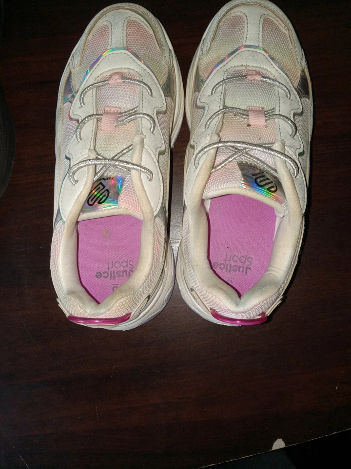 Lote de 2 pares de zapatillas para niños y niñas talla 3 Náutica y Justicia Foto 3 de 4