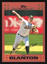 Joe Blanton Oakland Athletics 2007 Topps Copper #99 SN /56