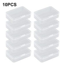 Storage Box Plastic Screw With Cover 10pcs Case Container Environmentally