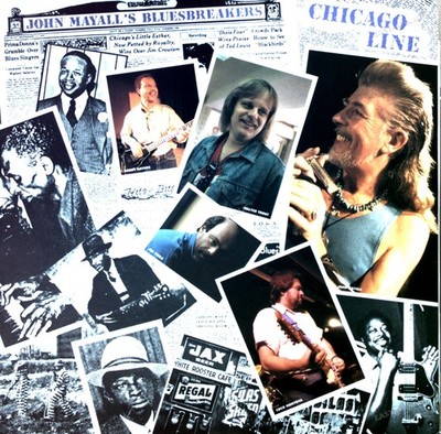 John Mayall's Bluesbreakers - Chicago Line LP (VG+) ''