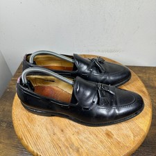 Allen Edmonds Grayson Black Leather Tassel Loafers Mens 10 B 8217 USA Made