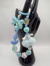 Handmade Kawaii Keychain: Cartoon Pendant  Pom Pom Bag Charm