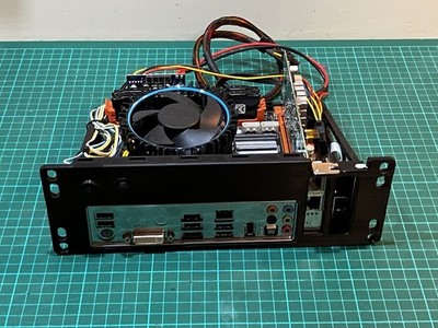 Mini ITX 10'' Rack Server | i7-4770S | 16GB RAM | Draytek VigorNIC 132 | OPNsense