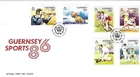 Guernsey Comm/FDC -  Guernsey Sports '86 - 1986 (GU240)