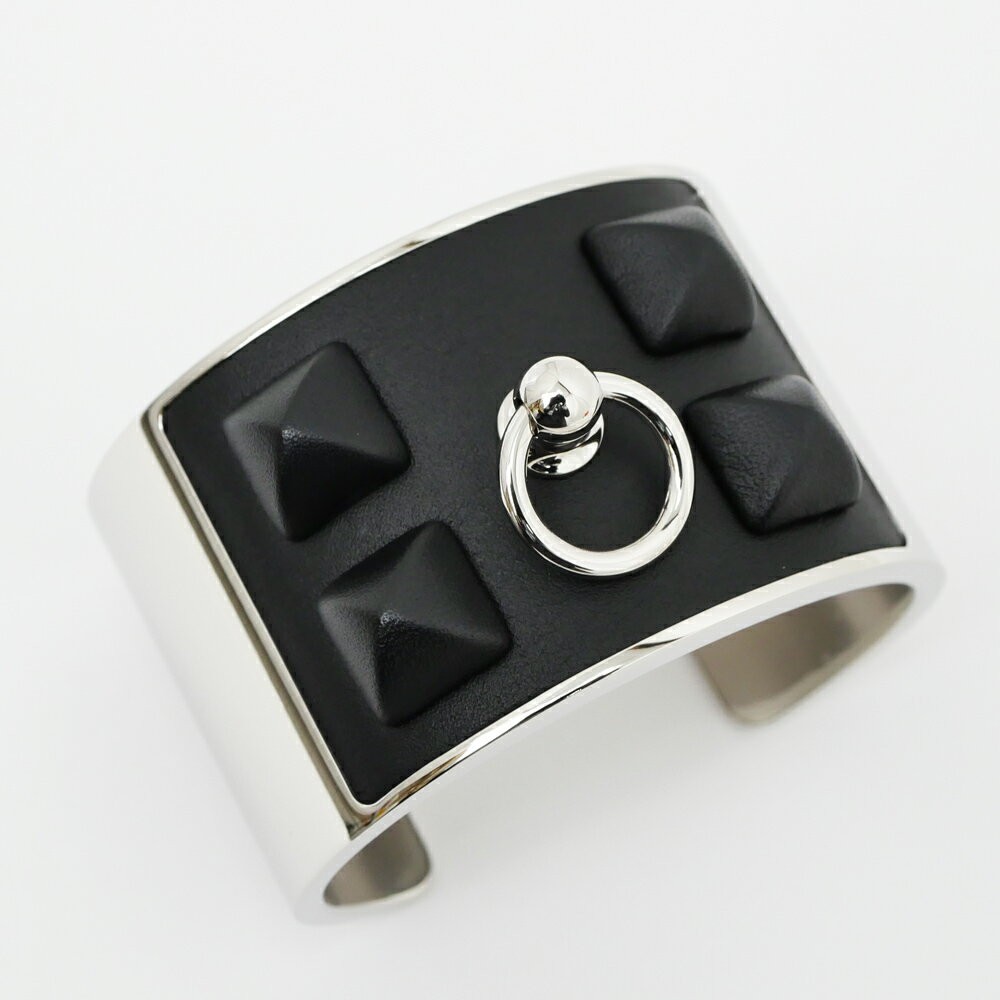 Hermes Collier de Chien Medor Gaine Bangle Bracelet Leather