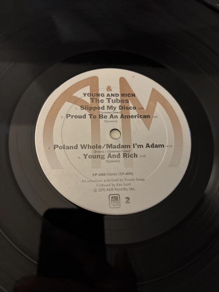 The Tubes – Young And Rich - Promotional Copy - Image 2 of 4