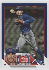 2023 Topps Series 2 Royal Blue Miles Mastrobuoni #592 0q1p