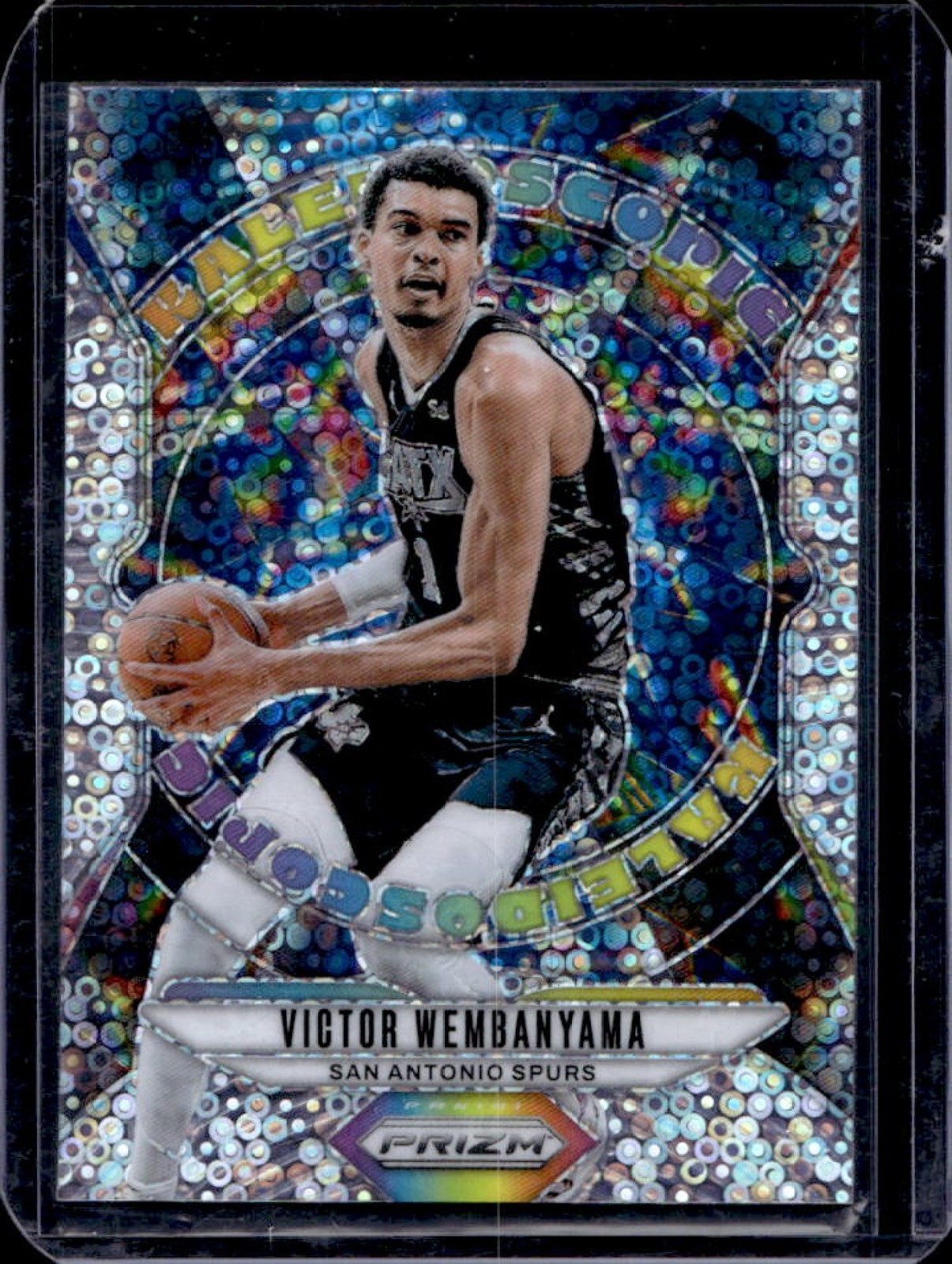 2024-25 Prizm Victor Wembanyama Kaleidoscopic Fast Break #20 Spurs
