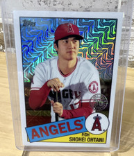 Topps 2019 Series 1 Silver Pack 1985 Chrome Shohei Ohtani #85C-2 Angels