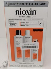  OPENED Nioxin Scalp  Hair Thickening System 4 for Colored or Damaged Hair